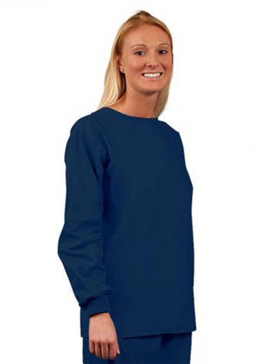 Unisex No Pocket Long Sleeve Scrub Shirt