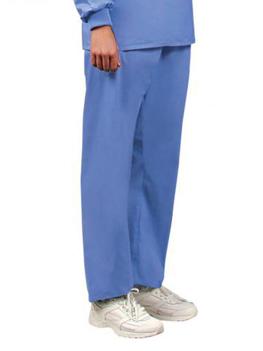 Unisex No Pocket Elastic Waist Scrub Pants