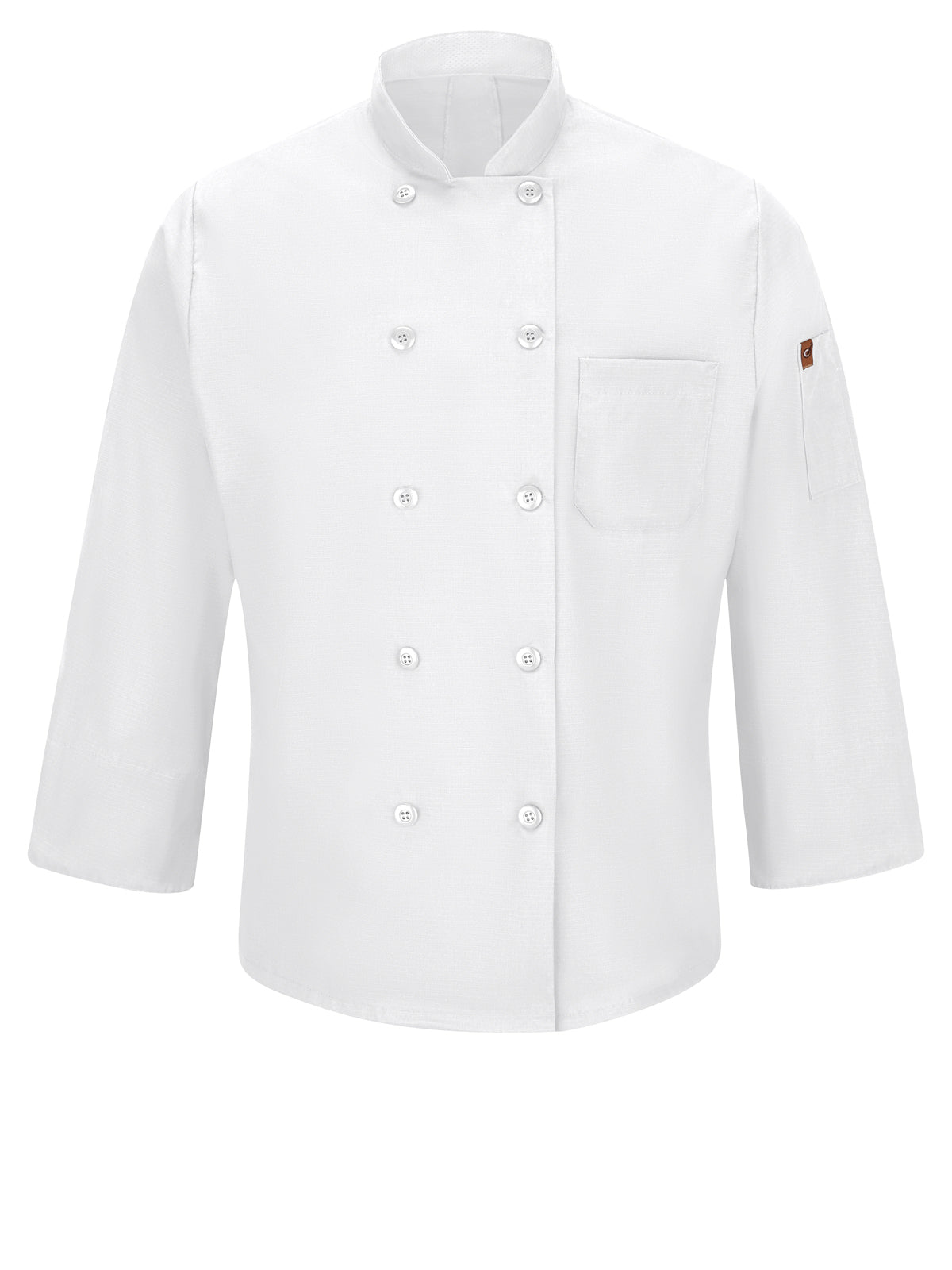 Men's Ten-Button 25" Chef Coat with OilBlok + MIMIX™