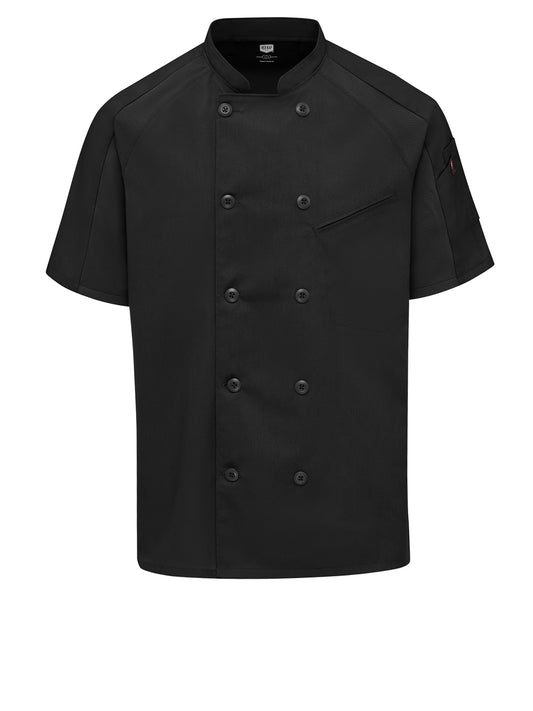 Men's Airflow Raglan Chef Coat with OilBlok