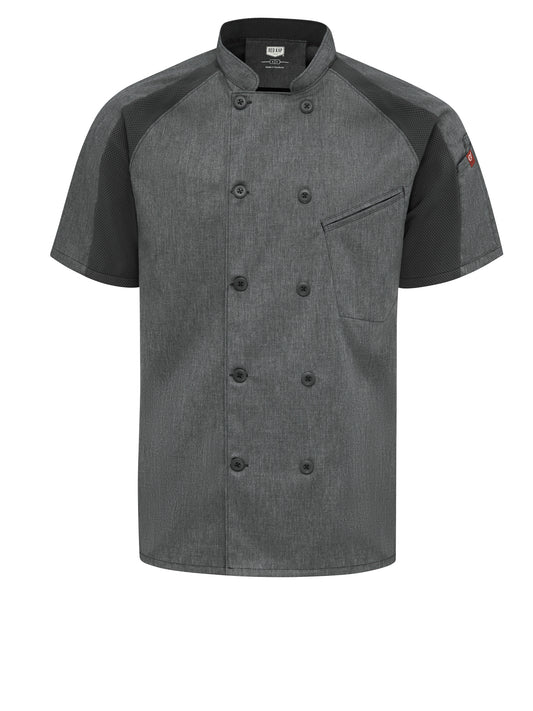 Men's Airflow Raglan Chef Coat with OilBlok