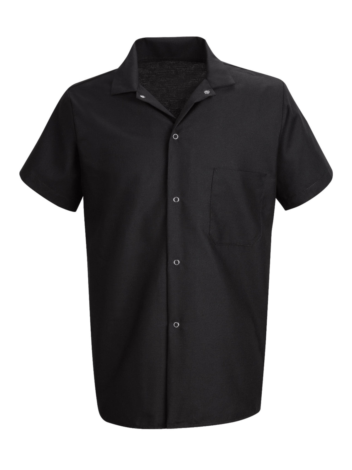 Men's Five-Gripper Closure Cook Shirt