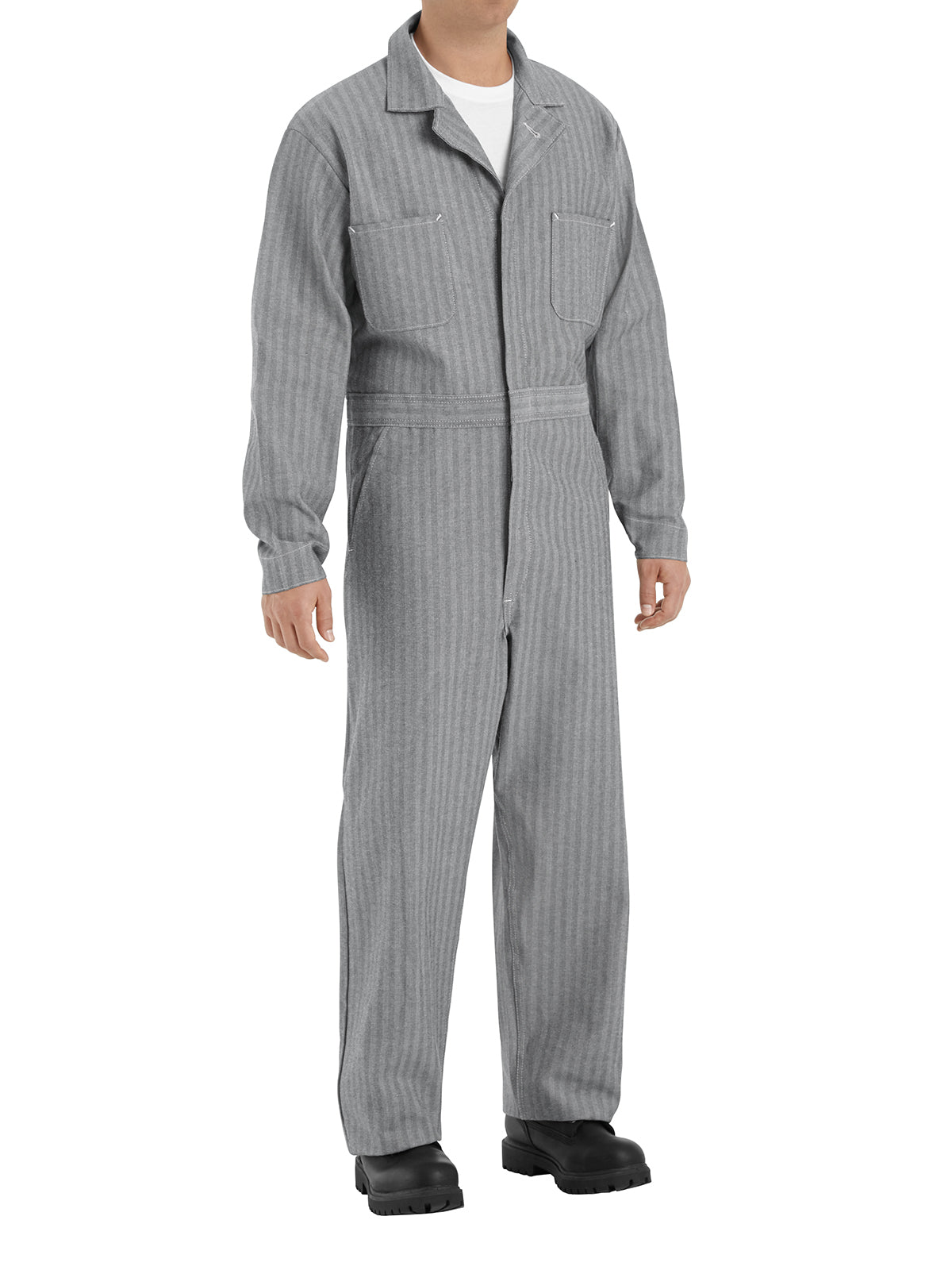 Men's Button-Front Coverall