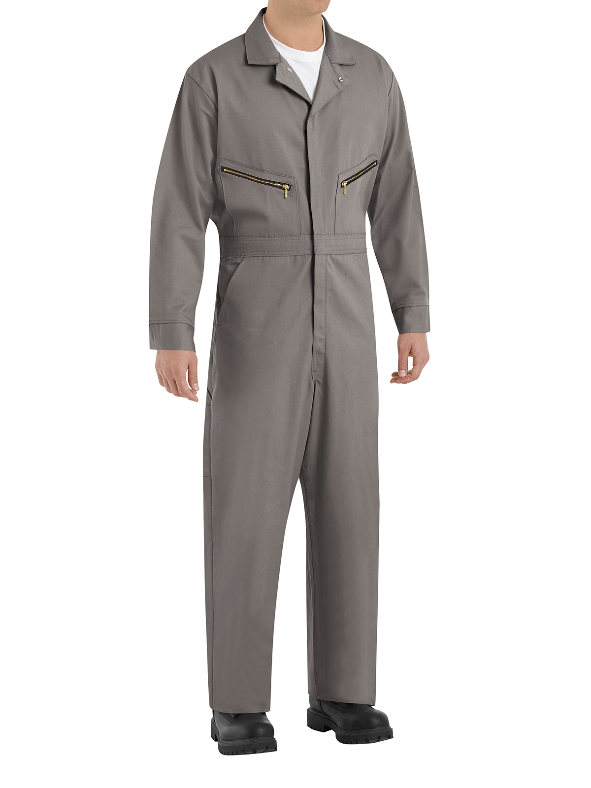 Men's Zip-Front Cotton Coverall