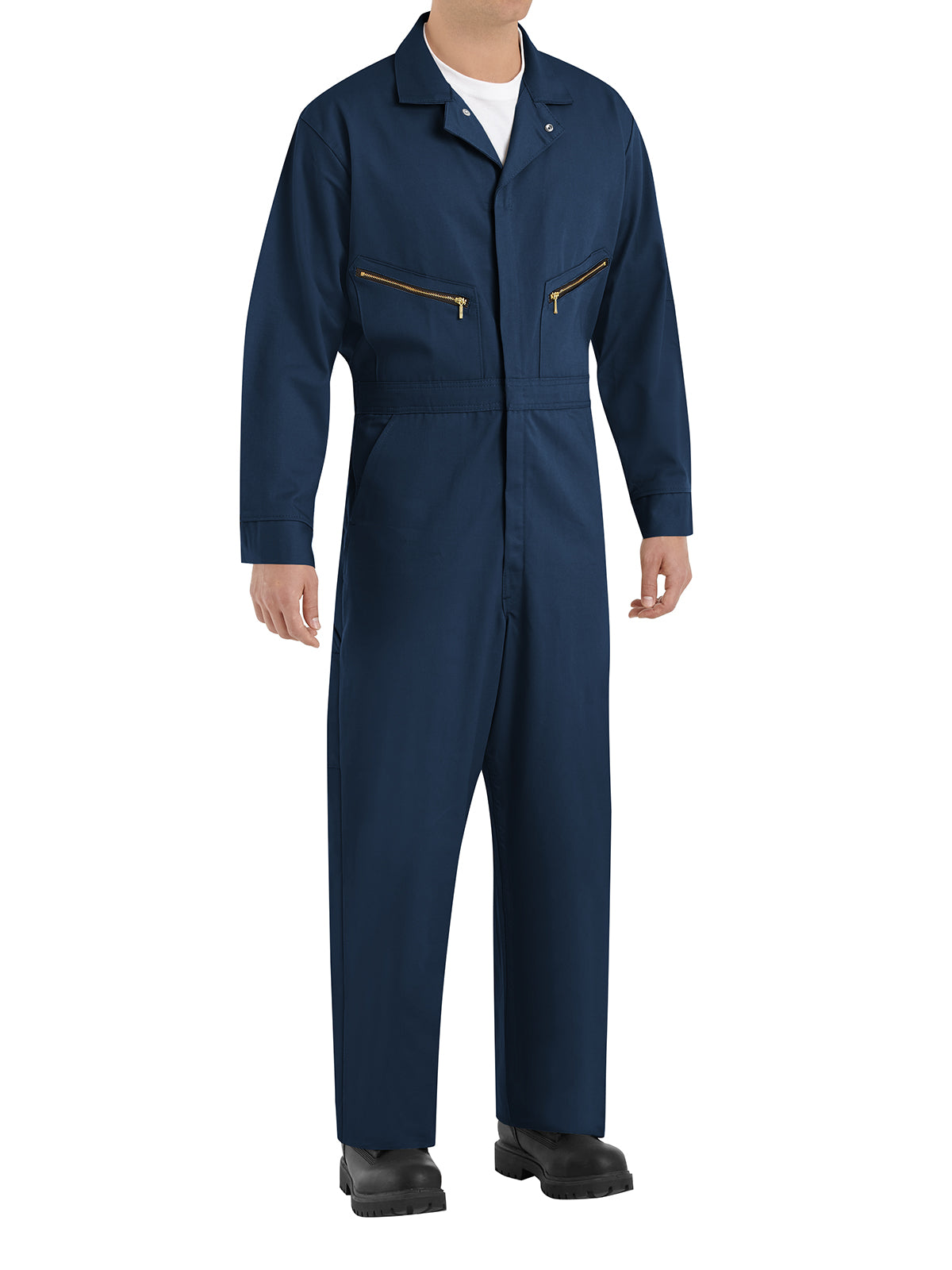 Men's Zip-Front Cotton Coverall