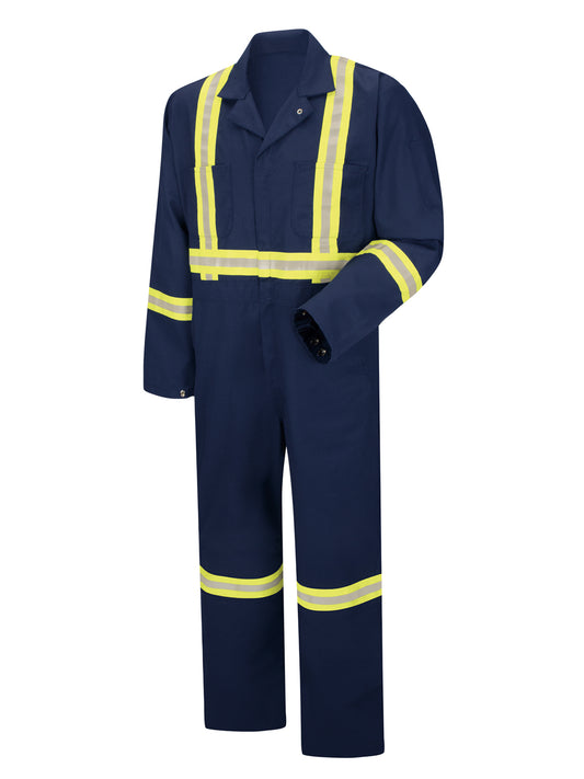 Enhanced Visibility Zip Front Coverall