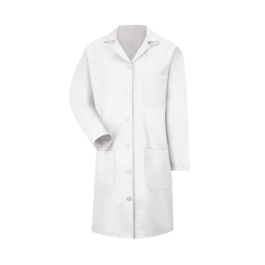 Women's Three-Pocket 38.25" Full-Length Lab Coat
