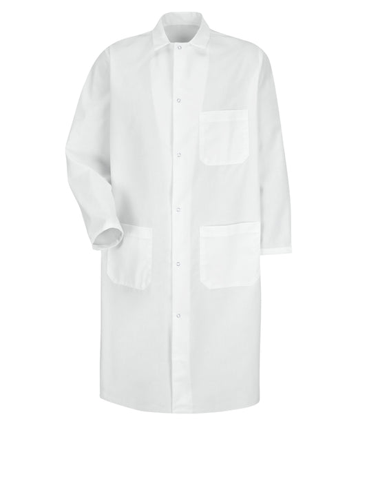 Unisex Long Sleeve 44.75" Butcher Chef Coat