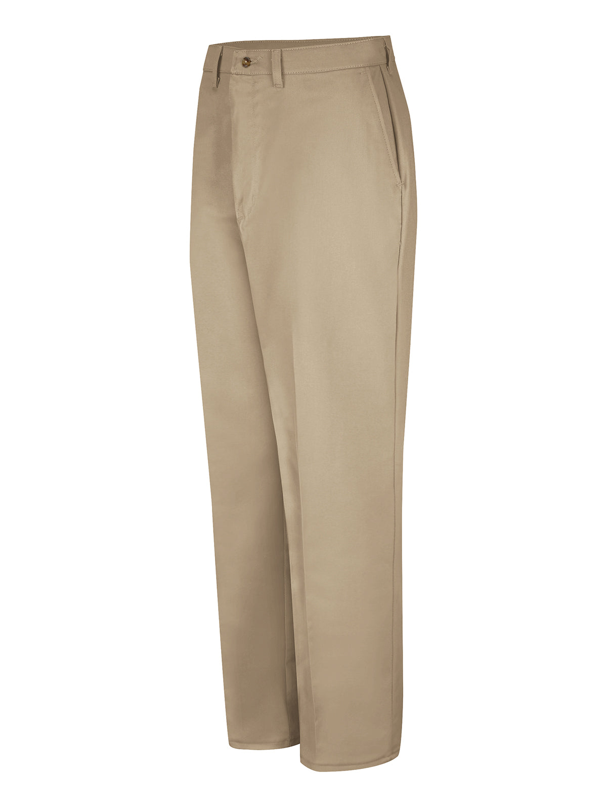 Men's Plain Front Cotton Casual Pant