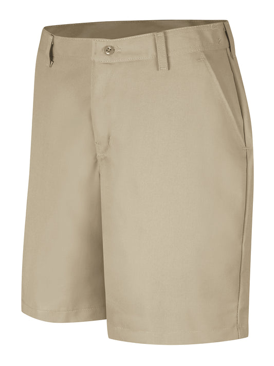 Women's Plain Front Shorts