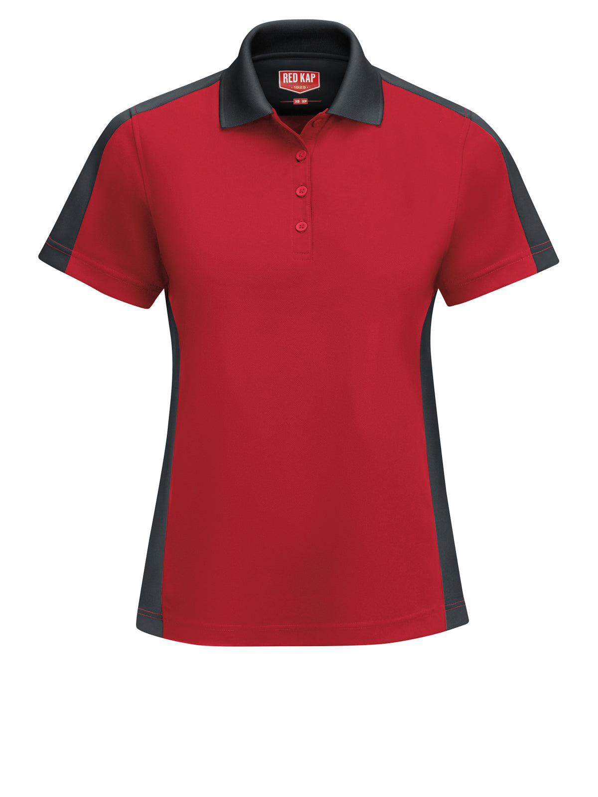 Women's Short Sleeve Performance Knit Two-Tone Polo