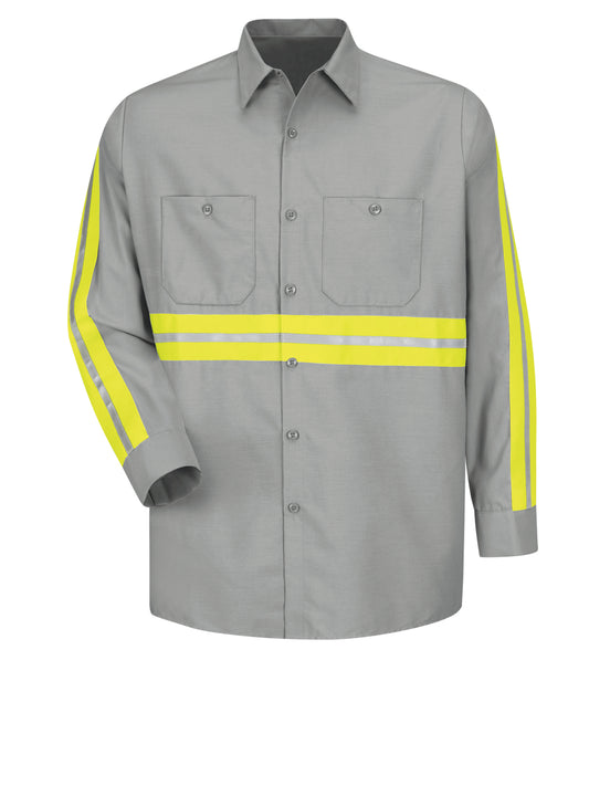 Men's Long Sleeve Industrial Work Shirt