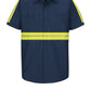 Men's Short Sleeve Industrial Work Shirt