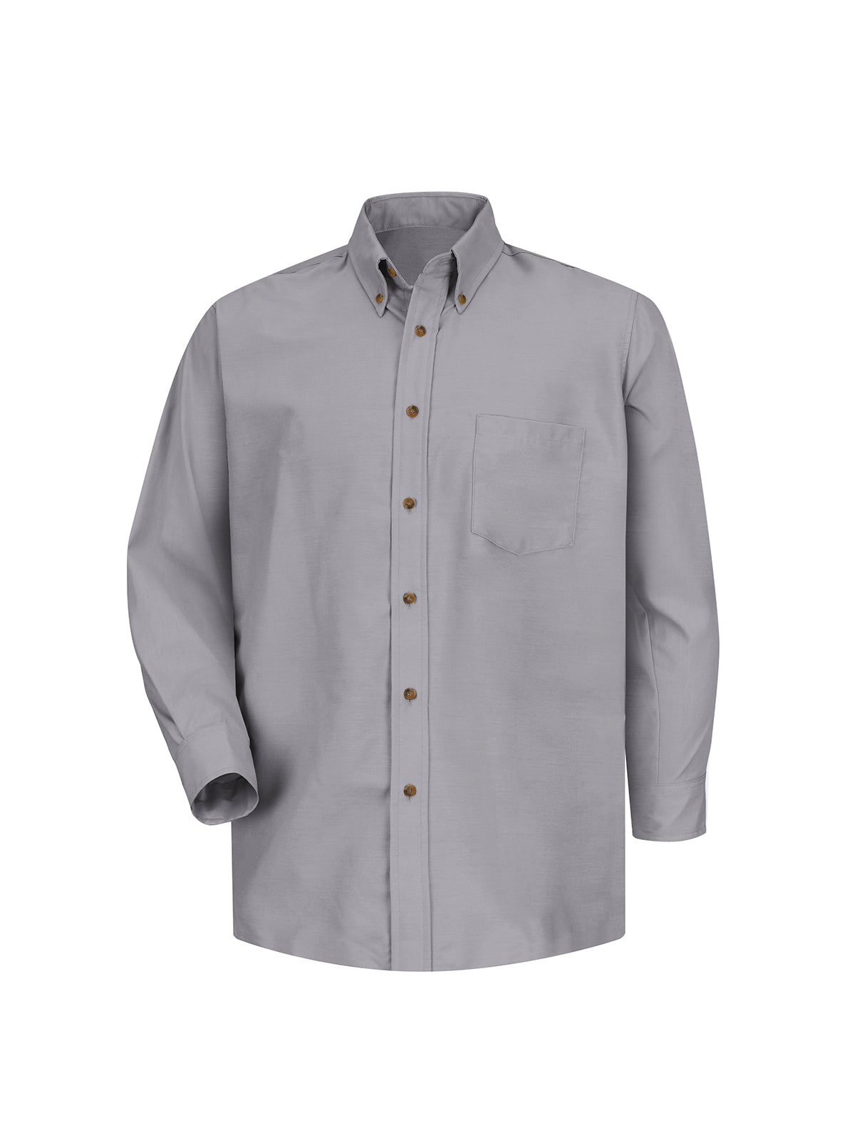 Men's Long Sleeve Button Down Poplin Shirt