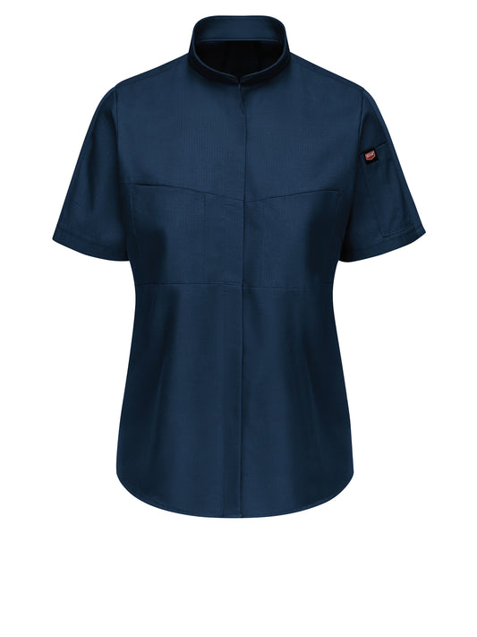 Women's Short Sleeve Performance Pro+ Work Shirt with OilBlok + Mimix™