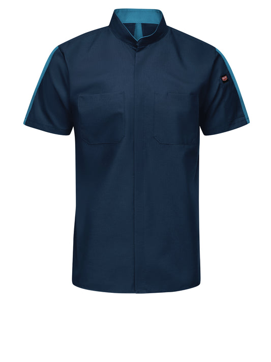 Men's Short Sleeve Two Tone Pro+ Work Shirt with OilBlok and MIMIX™