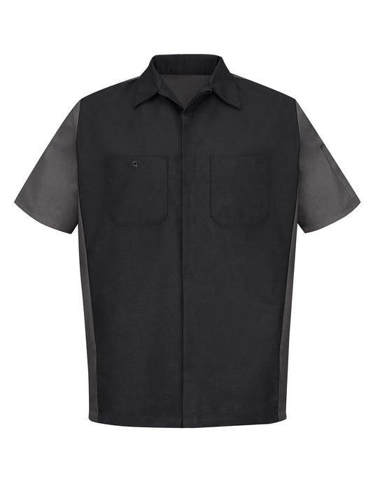 Men's Short Sleeve Two-Tone Crew Shirt