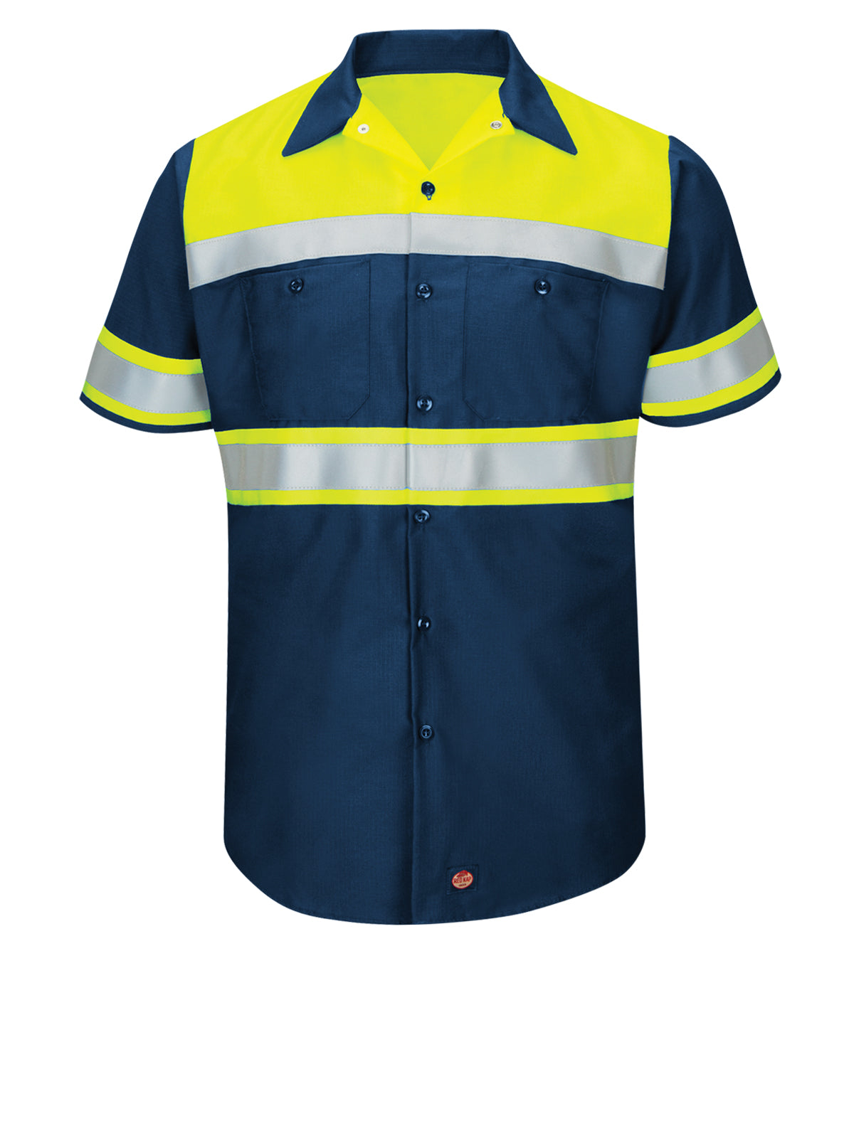 Men's Short Sleeve Type O WoShirt Navy